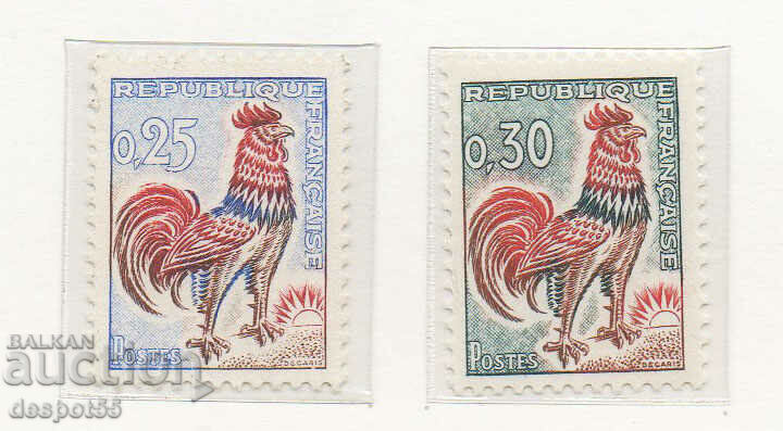 1962. France. Gallic cock.
