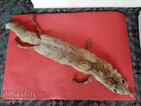 Beautiful Treated Natural Fox Leather-120cm