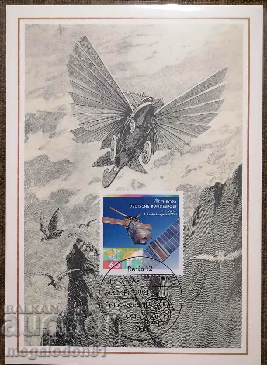 Germany - Europe SEPTEMBER 1991, Cosmos with price 4.50 BGN | € 2.30 Germany - Europe SEPTEMBER 1991, Cosmos with price 4.50 BGN | € 2.30