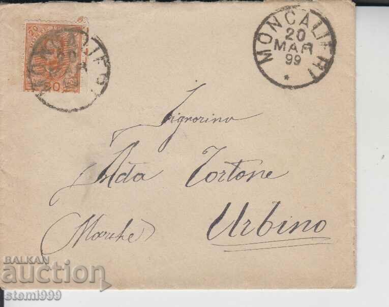 Plic poștal vechi Italia