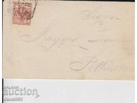 Old Postal envelope - letter Italy