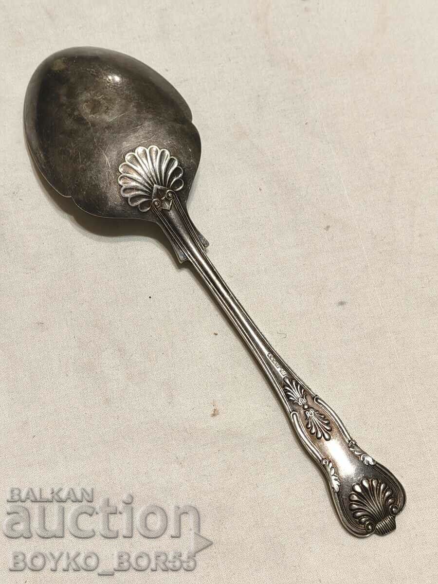 Antique Markova Large Silver Plated Salad Spoon with price 39.00 BGN | € 19.94 Antique Markova Large Silver Plated Salad Spoon with price 39.00 BGN | € 19.94