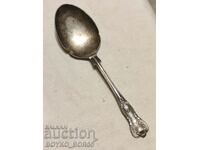 Antique Markova Large Silver Plated Salad Spoon