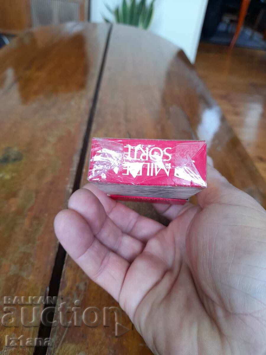 An old box of Milde Sorte cigarettes - 5 An old box of Milde Sorte cigarettes - 5