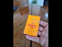 An old box of Ernte 23 cigarettes