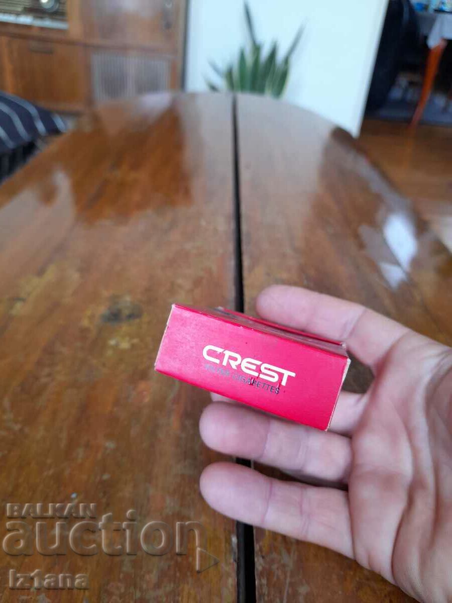 An old box of Crest cigarettes - 5 An old box of Crest cigarettes - 5