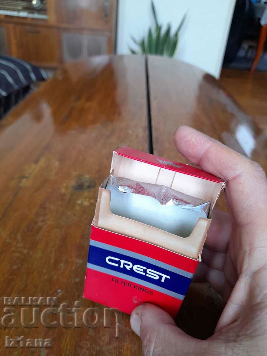 An old box of Crest cigarettes - 6 An old box of Crest cigarettes - 6