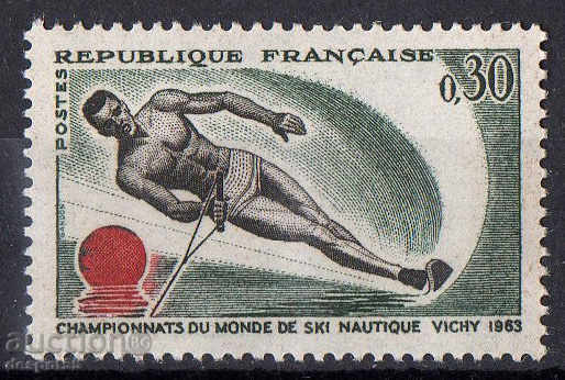 1963. Γαλλία. Παγκόσμιο Κύπελλο θαλάσσιο σκι.