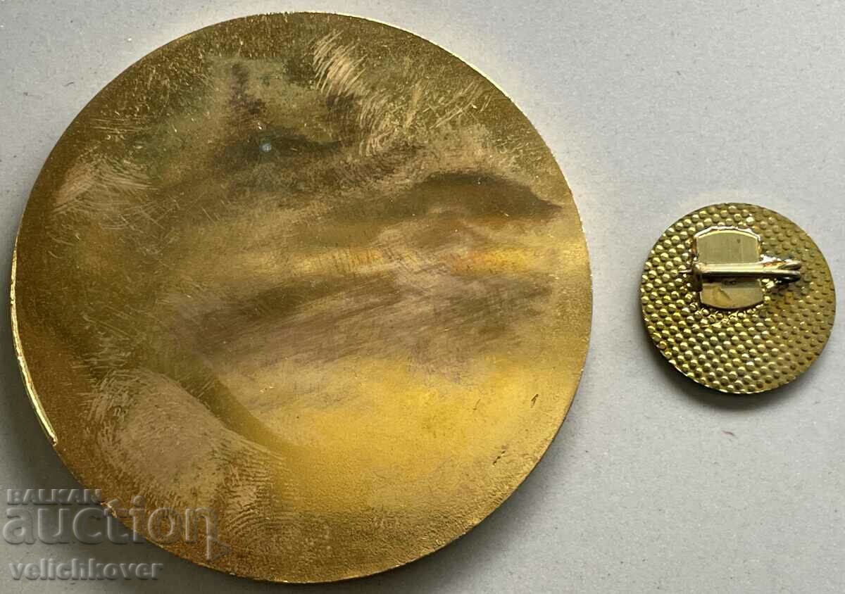 Аукцион 34205 България плакет 80г. Русенска партийна организация Аукцион 34205 България плакет 80г. Русенска партийна организация