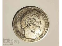 5 Silver Francs LOUIS PHILIPPE 1841