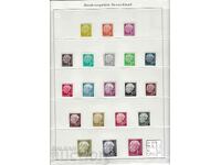 1954 Germany Prof. Theodor Heuss 300 euro Mi 177-196