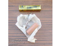 old German glass syringe unused with box