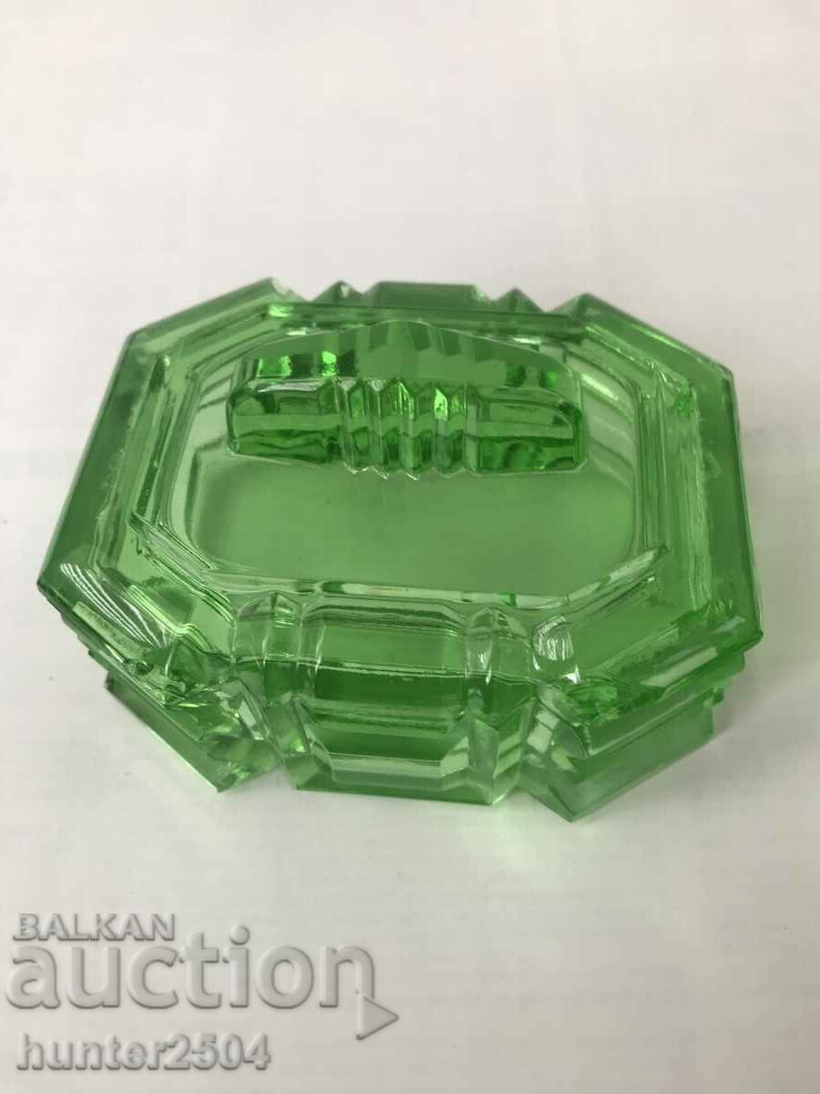 Sugar bowl-9/6/5 cm, crystal with price 34.95 BGN | € 17.87 Sugar bowl-9/6/5 cm, crystal with price 34.95 BGN | € 17.87