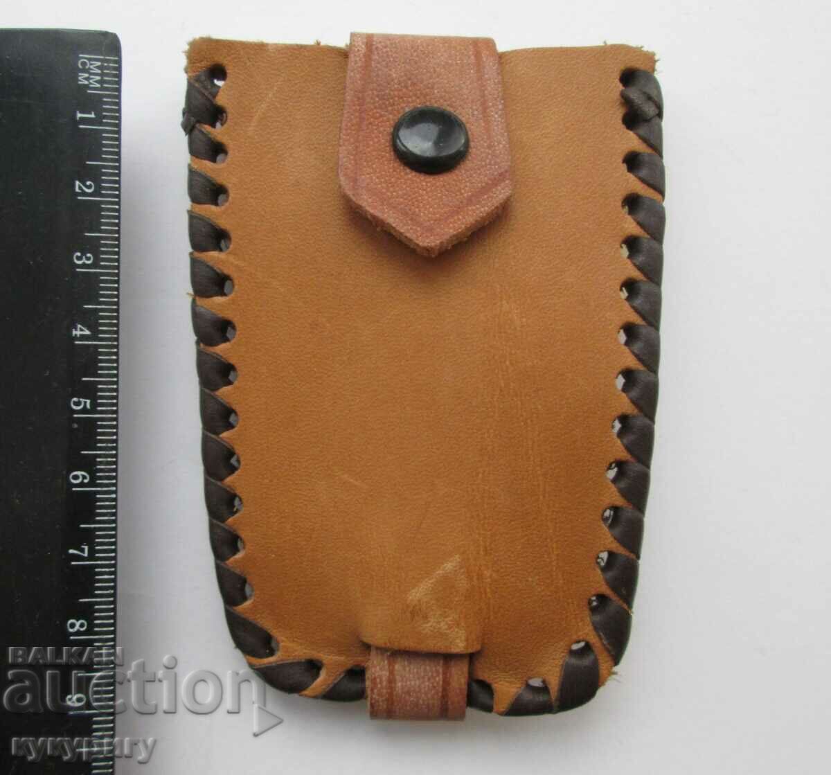 Star Soc. handmade leather keychain unused with price 15.00 BGN | € 7.67