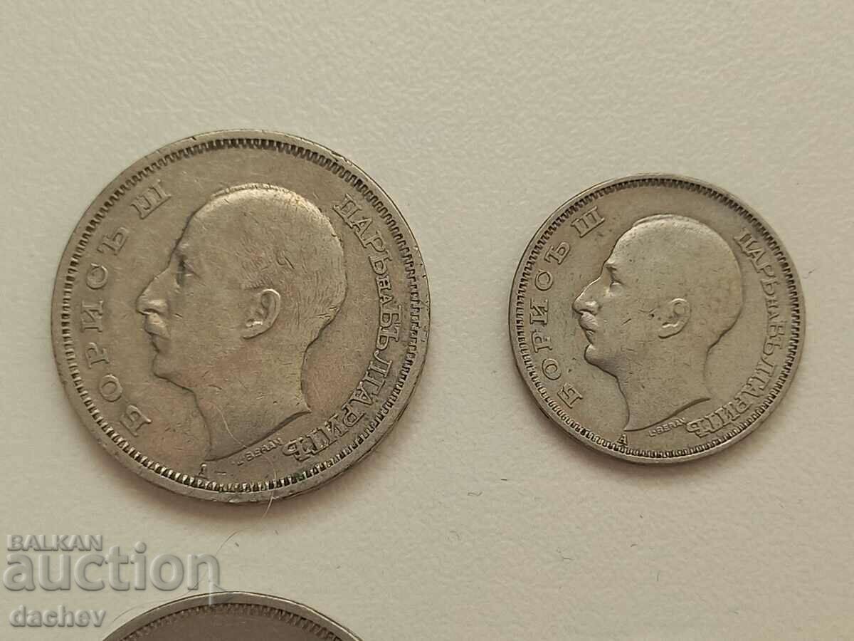 Lot 4 pcs - BGN 20 and BGN 50 - Coins Kingdom of Bulgaria 1940 - 5 Lot 4 pcs - BGN 20 and BGN 50 - Coins Kingdom of Bulgaria 1940 - 5