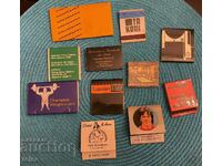 Set of advertising matches from Germany