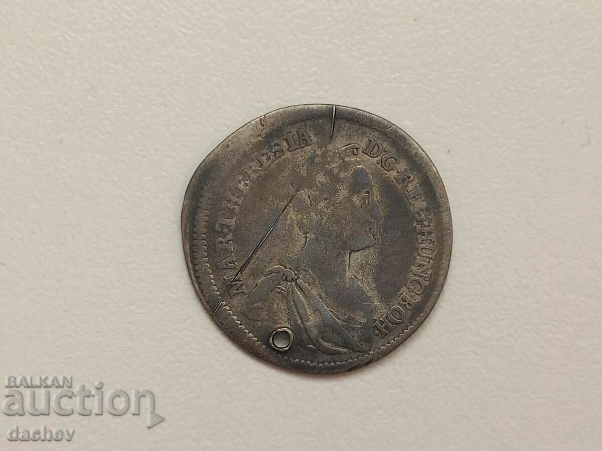 Ασημένιο νόμισμα Kreuzer Thaler Austria 1742 ασήμι με τιμή € 18.00 | 35.20 BGN Ασημένιο νόμισμα Kreuzer Thaler Austria 1742 ασήμι με τιμή € 18.00 | 35.20 BGN