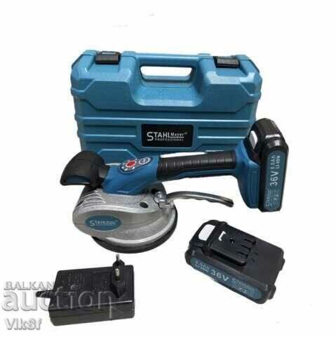 German cordless tile suction cup 36V 8Ah Stahl Mayer with price 124.00 BGN | € 63.40 German cordless tile suction cup 36V 8Ah Stahl Mayer with price 124.00 BGN | € 63.40