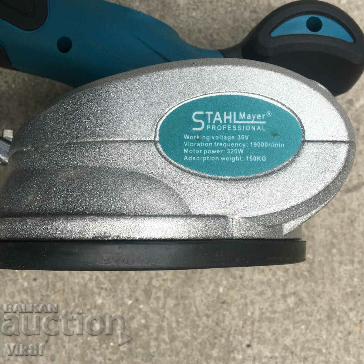 German cordless tile suction cup 36V 8Ah Stahl Mayer - 6 German cordless tile suction cup 36V 8Ah Stahl Mayer - 6