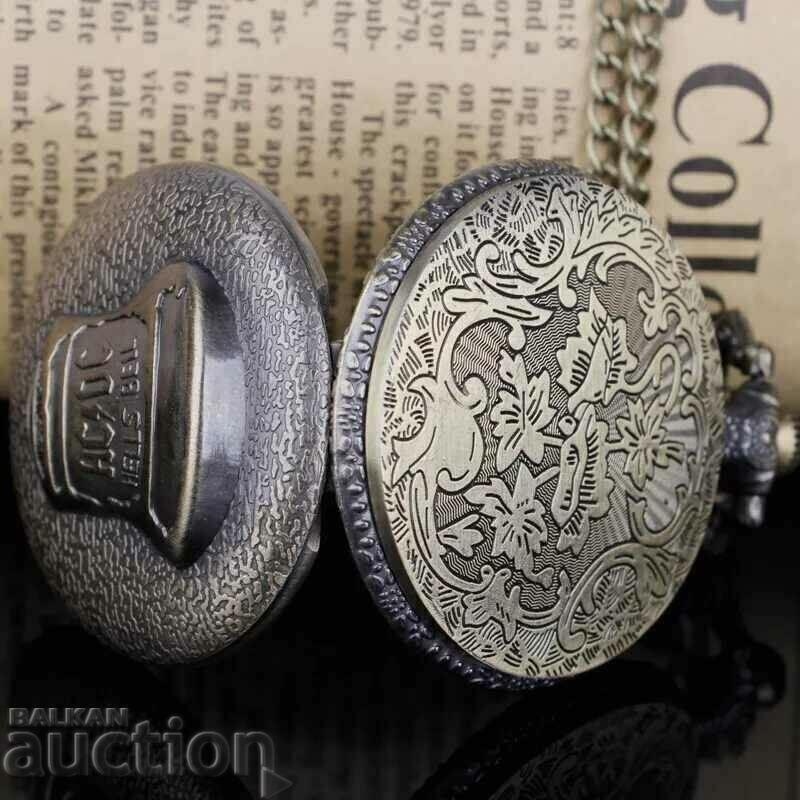 New AC/DC Hells Bells Heavy Metal AC/DC Pocket Watch - 5