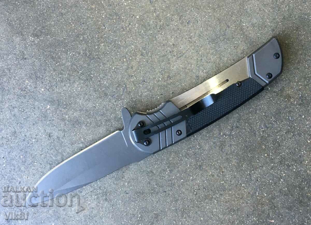 Folding automatic knife BUCK 95 X 225 with price 19.50 BGN | € 9.97 Folding automatic knife BUCK 95 X 225 with price 19.50 BGN | € 9.97