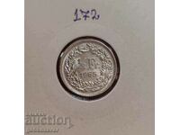 Switzerland 1/2 Franc 1965 Silver UNC