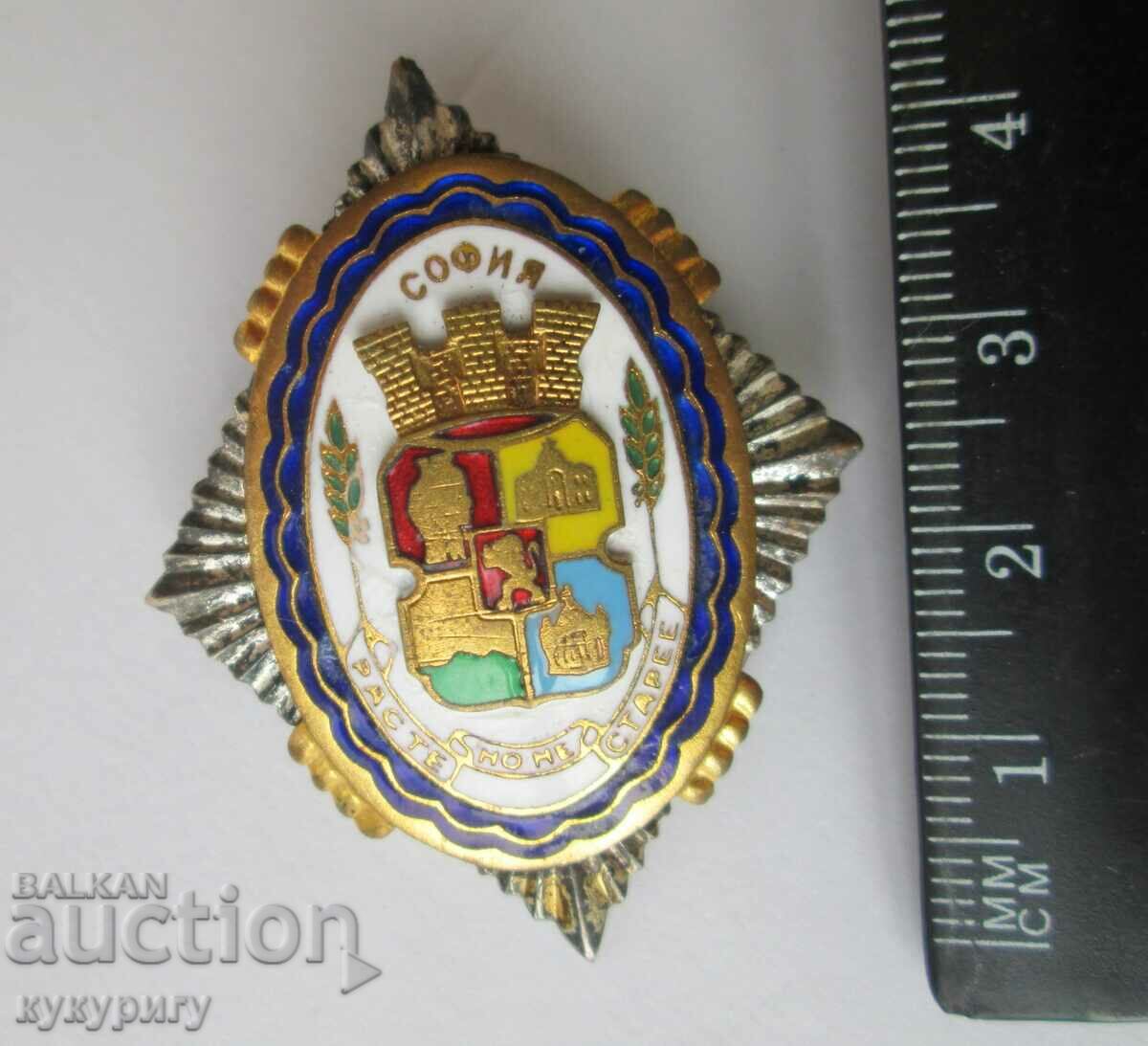 Veche insignă veche insignă de onoare Sofia I grad - 5 Veche insignă veche insignă de onoare Sofia I grad - 5