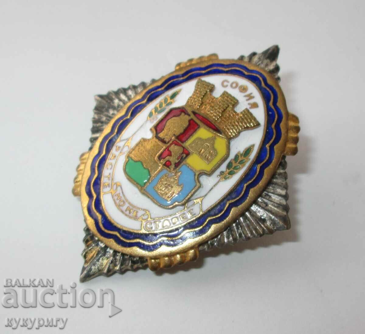 Veche insignă veche insignă de onoare Sofia I grad - 6 Veche insignă veche insignă de onoare Sofia I grad - 6