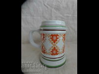 Beautiful large mug Polish porcelain CHODZIEZ