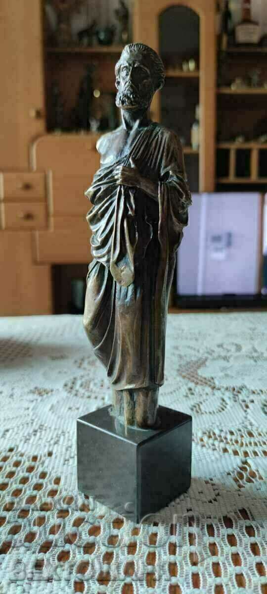 Old Author's Bronze Plastique of Hippocrates with price 900.00 BGN | € 460.16 Old Author's Bronze Plastique of Hippocrates with price 900.00 BGN | € 460.16