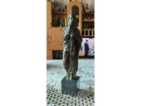 Plastică de bronz de autor vechi a lui Hipocrate