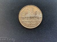 Франция монета 10 франка от 1987 г. позиция "В" РЯДКА