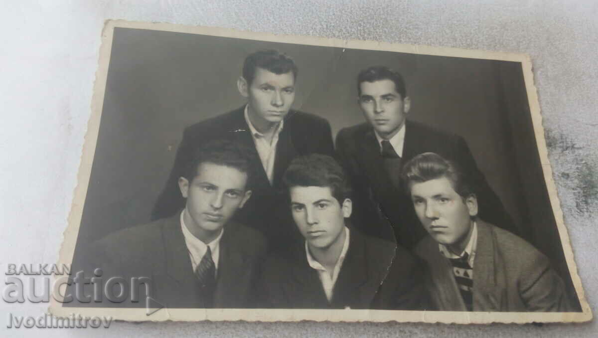 Photo Five young men