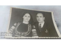 Снимка Мъж и жена в народна носия