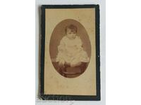 1880s PRINCESS BABY CHILD PHOTO PHOTO CARDBOARD