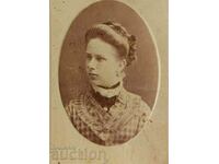 19TH CENTURY FEMALE PORTRAIT PHOTOGRAPH CARDBOARD