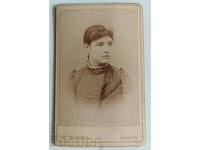 19TH CENTURY SILISTRA GIRL WOMAN OLD PHOTO PHOTOGRAPH CARTO