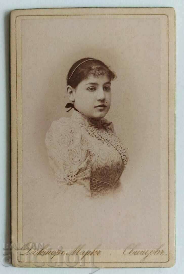 19TH CENTURY SWITCH WOMAN GIRL OLD PHOTO PHOTOGRAPHY CARDBOARD