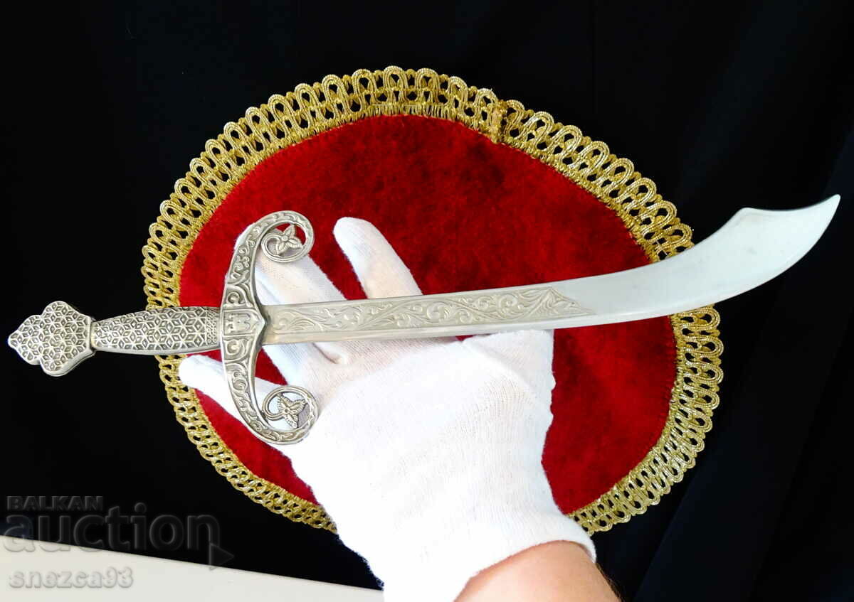 Italian Yataghan, saber, marked - 5