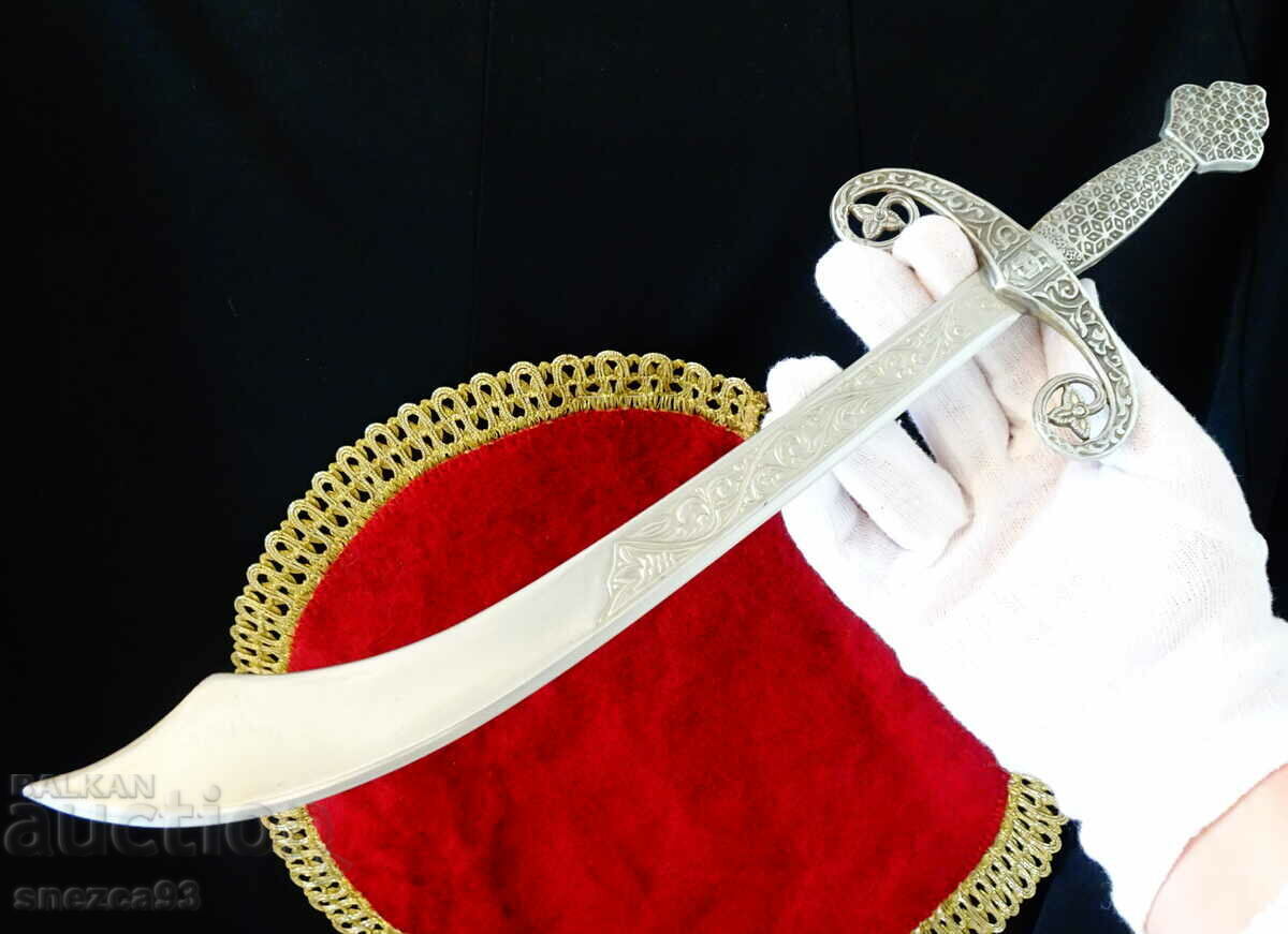 Italian Yataghan, saber, marked