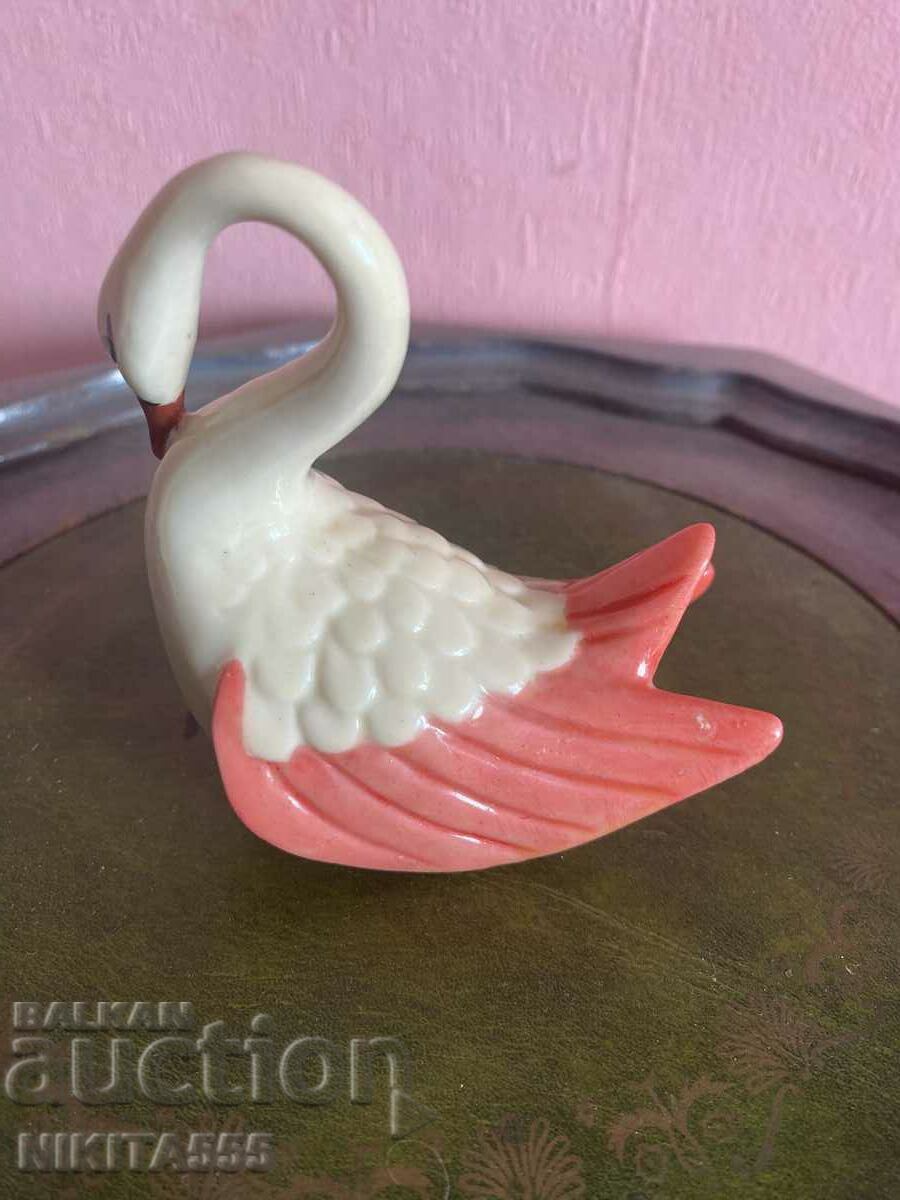 A uniquely beautiful figure of a small porcelain swan with price 100.00 BGN | € 51.13 A uniquely beautiful figure of a small porcelain swan with price 100.00 BGN | € 51.13