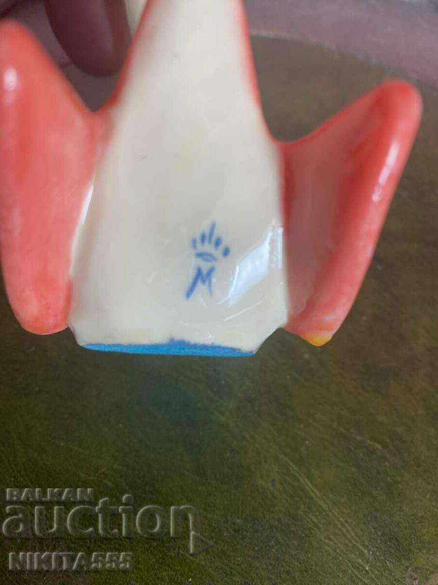 A uniquely beautiful figure of a small porcelain swan - 7 A uniquely beautiful figure of a small porcelain swan - 7