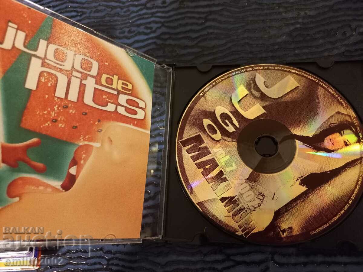 Audio CD Jugo hits Maximum 2007 with price 2.99 BGN | € 1.53