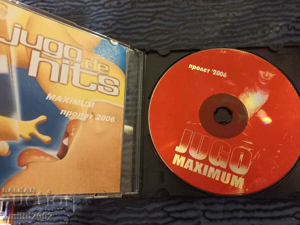 Audio CD Jugo hits Maximum Spring 2006 with price 2.99 BGN | € 1.53 Audio CD Jugo hits Maximum Spring 2006 with price 2.99 BGN | € 1.53