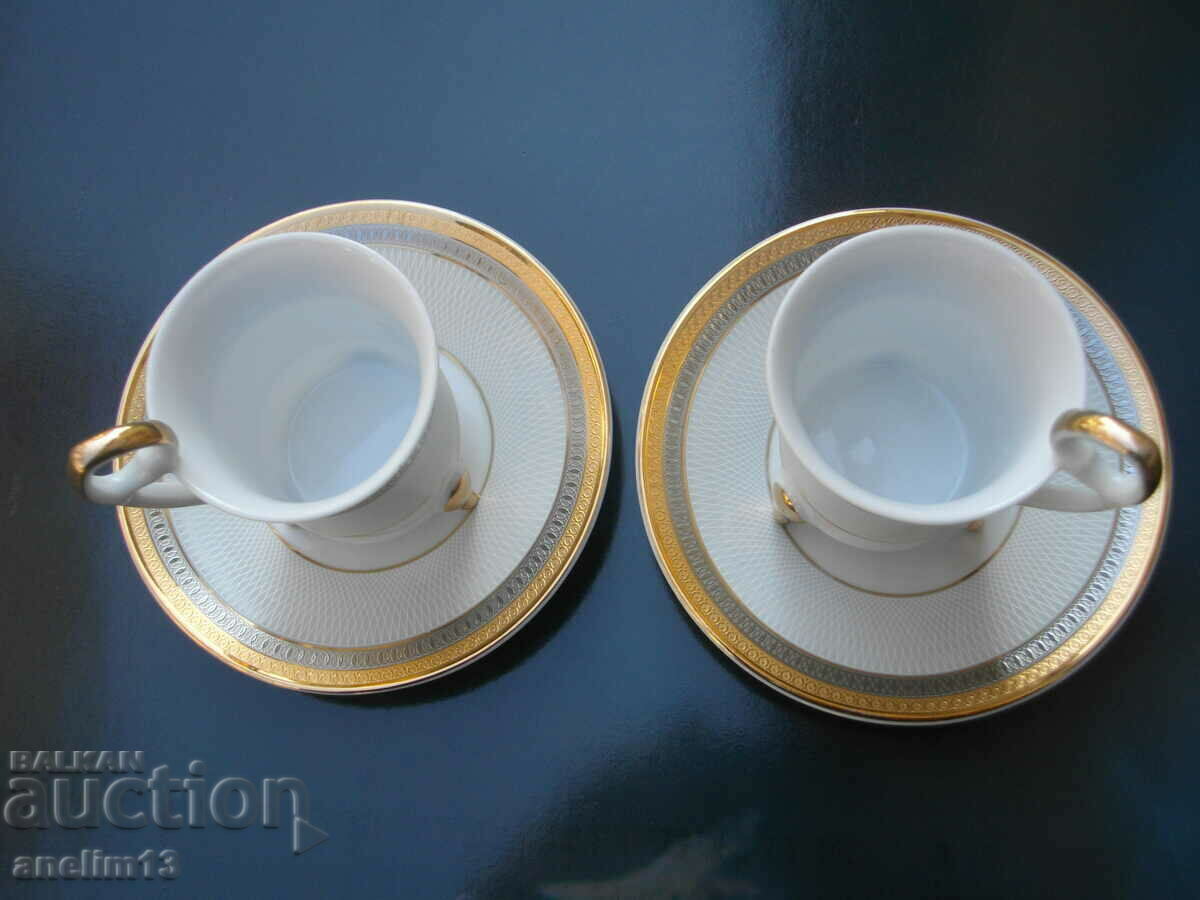 LOT OF SMCS GERMANY PORCELAIN CUPS AND SAUCERS with price 65.00 BGN | € 33.23 LOT OF SMCS GERMANY PORCELAIN CUPS AND SAUCERS with price 65.00 BGN | € 33.23