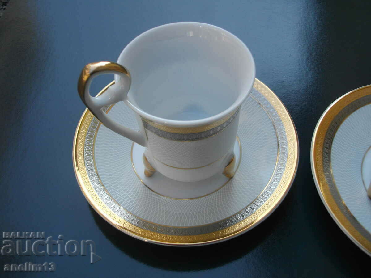 Auction LOT OF SMCS GERMANY PORCELAIN CUPS AND SAUCERS Auction LOT OF SMCS GERMANY PORCELAIN CUPS AND SAUCERS