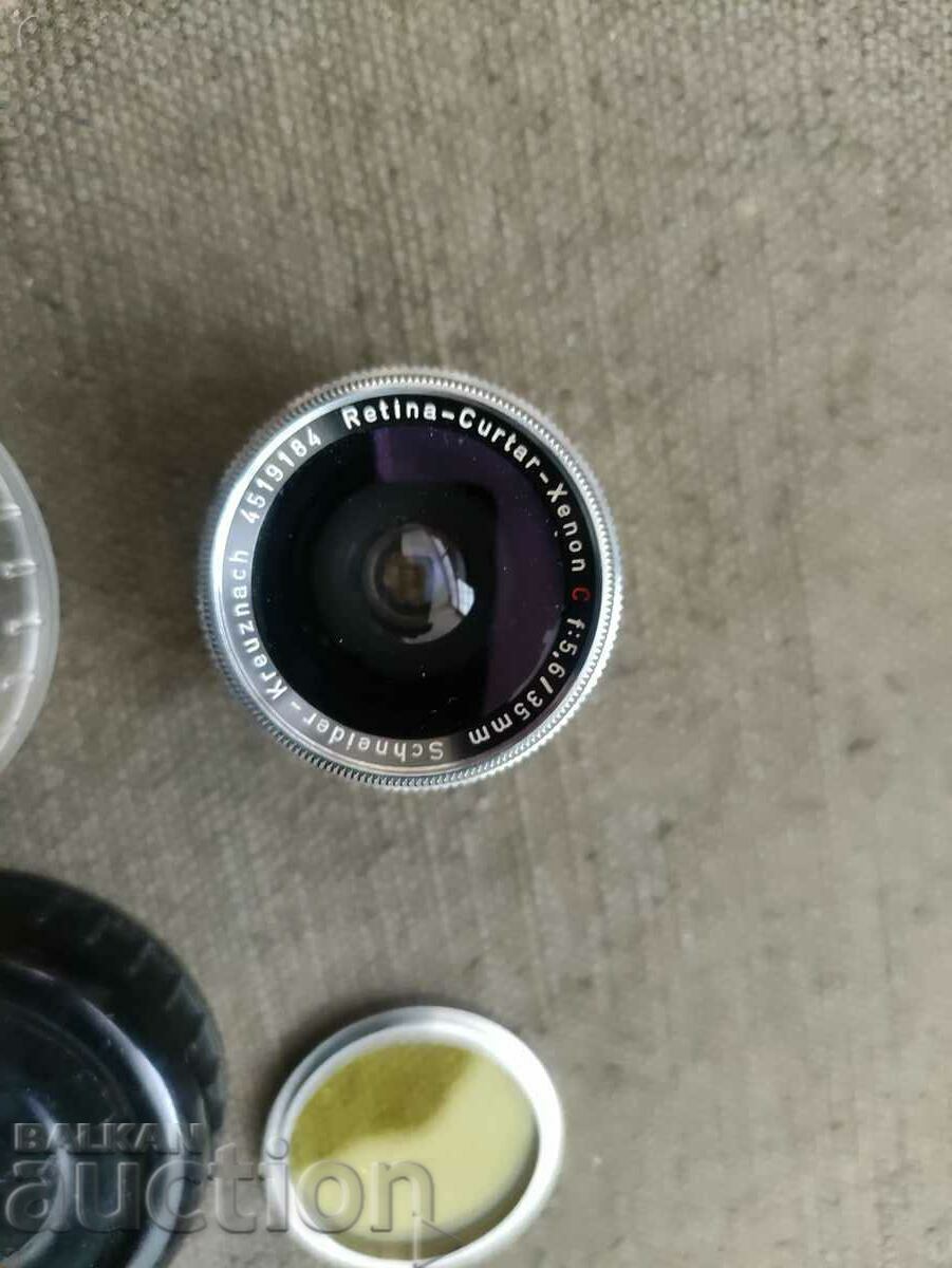 Lens der Kreuznach Retina Curtar Xenon C f:5.6 35mm 35 MM - 5