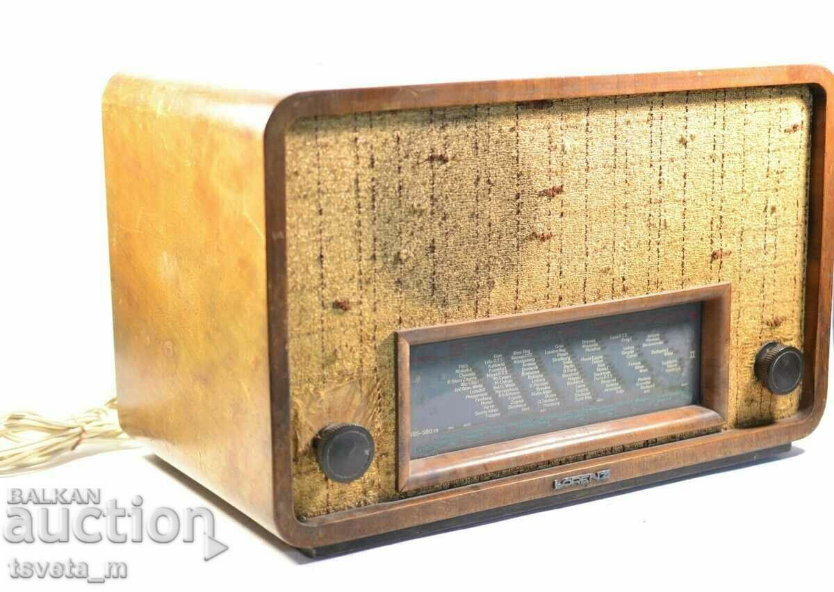 Auction Radio set LORENTZ SUPER 120 A Germany Auction Radio set LORENTZ SUPER 120 A Germany