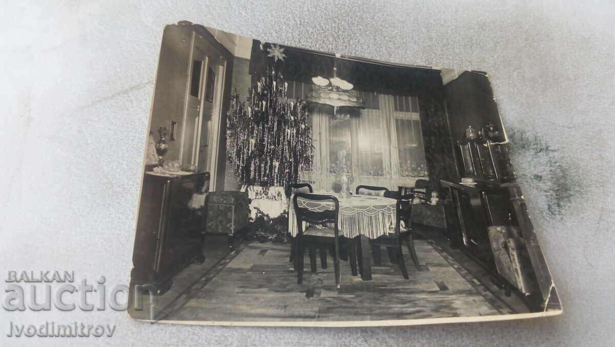 Снимка Чудесната ми стая с коледното дърво 1935