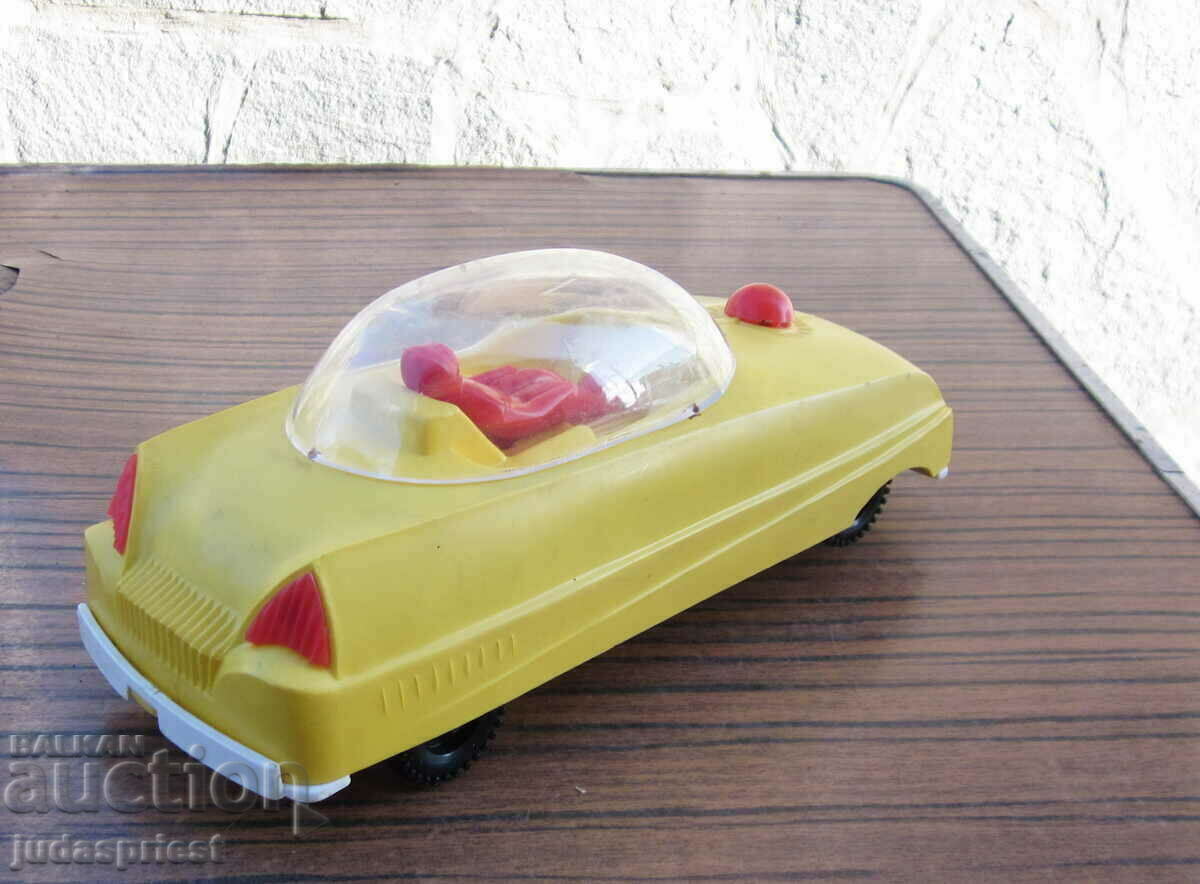 Auction Russian Soviet space toy with astronaut and batteries Auction Russian Soviet space toy with astronaut and batteries